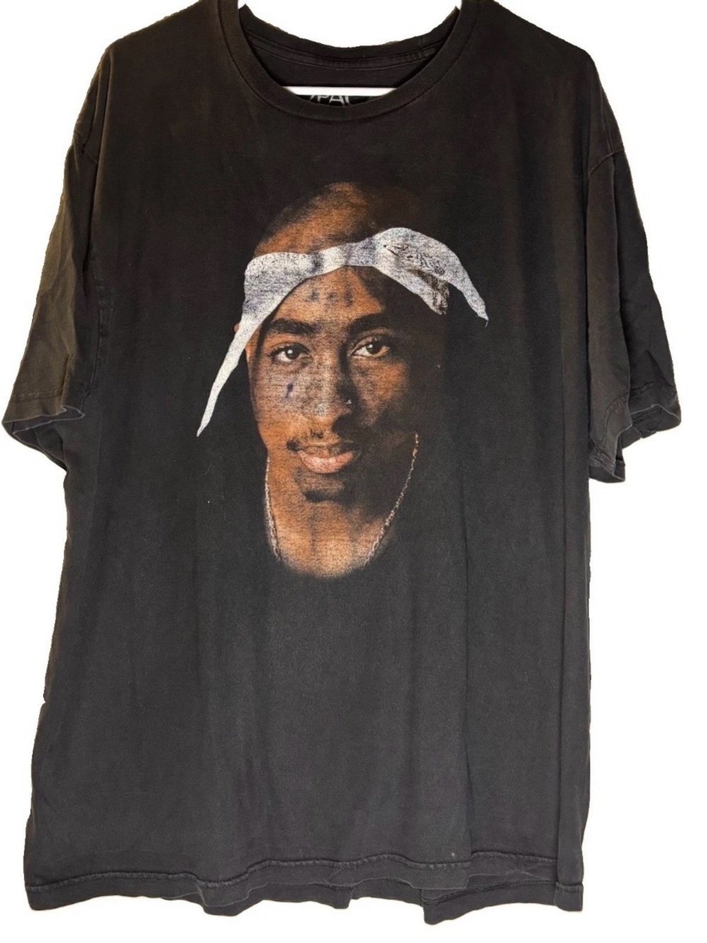 Preowned Tupac Shakur Makaveli Rap Tee XXL 2Pac